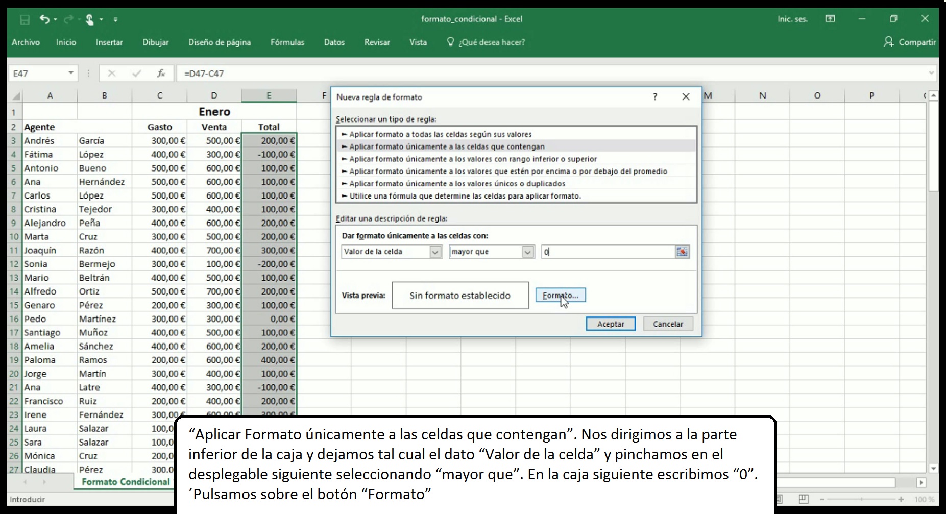 Ejemplos De Formato Condicional En Excel Nuevo Ejemplo 4491